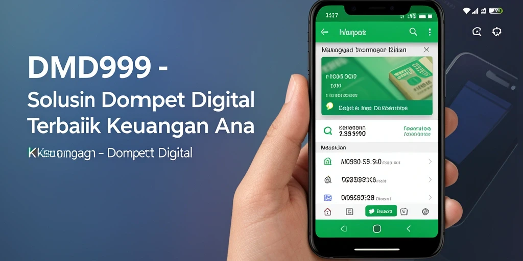 Screenshot utama DMD999 menampilkan antarmuka pengguna yang menarik dan fungsional.