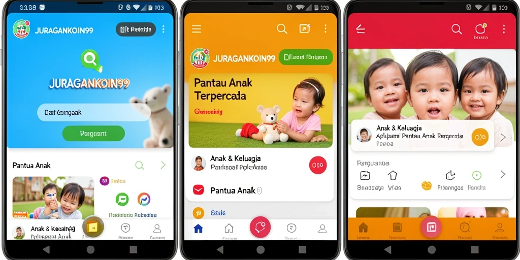 Antarmuka aplikasi JURAGANKOIN99 yang sederhana dan informatif.