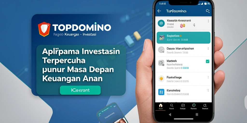 Antarmuka pengguna modern dan sederhana dari TOPDOMINO.